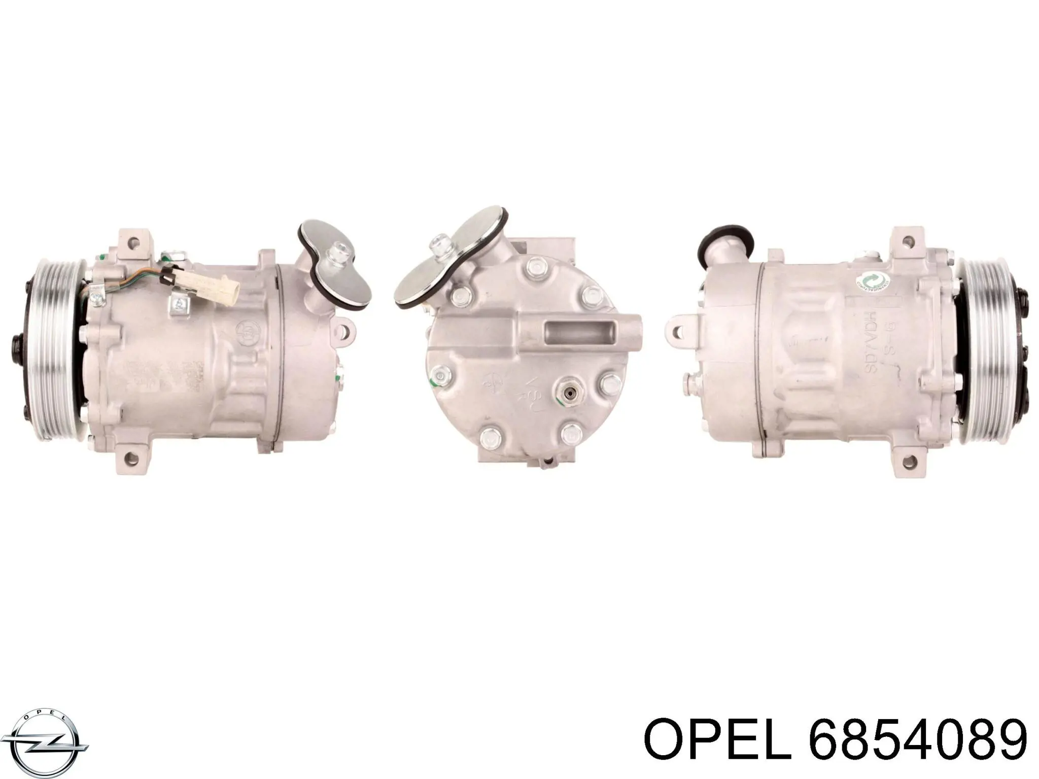 Купити 6854089 Opel Компресор кліматичної установки