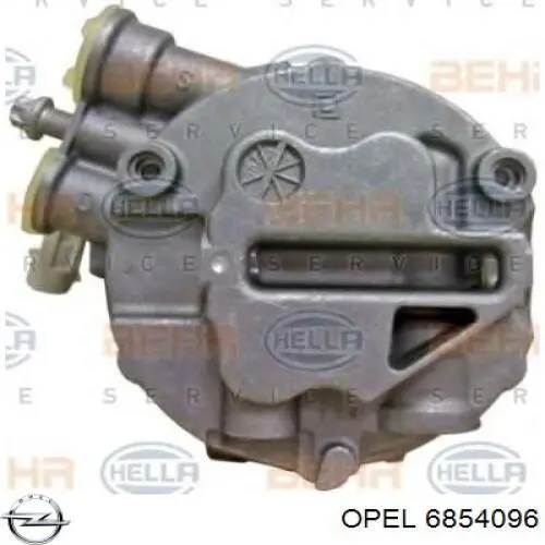 Компресор системи кондиціювання Opel 6854096 ціна, від 288.08 USD