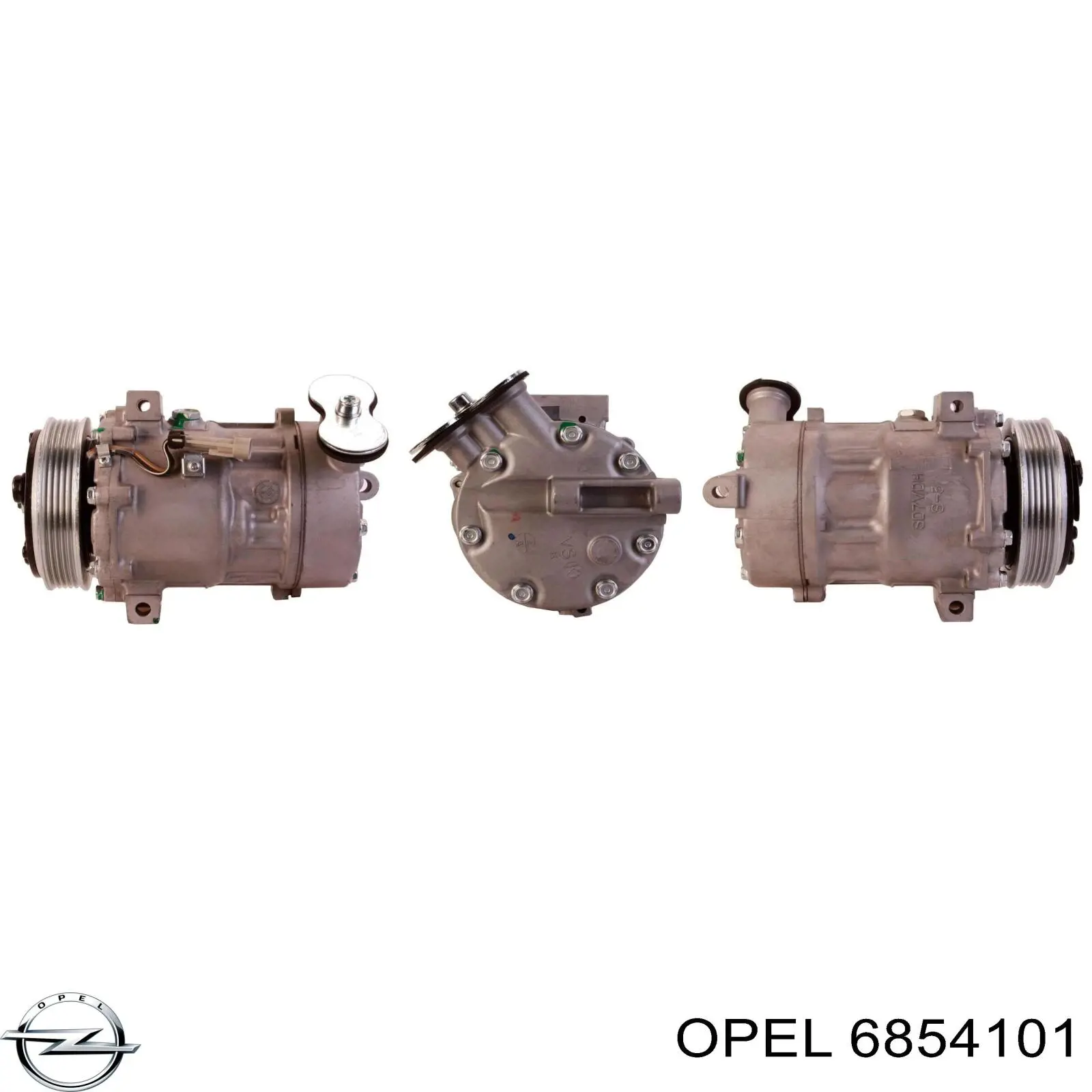 6854101 Opel компресор кондиціонера