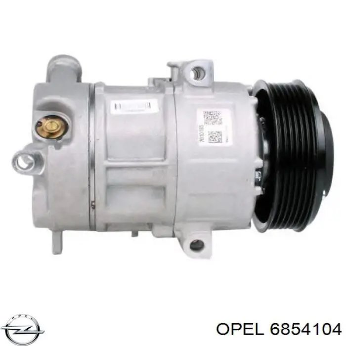 Компресор кондиціонера 6854104 Opel