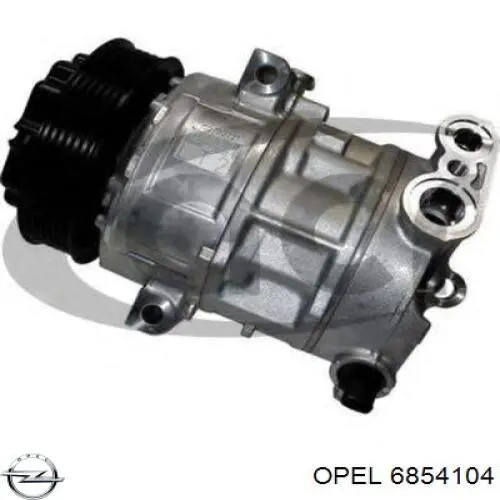 6854104 Opel компресор кондиціонера