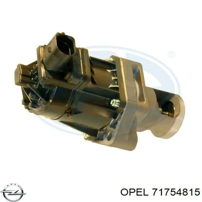 Клапан EGR, рециркуляції газів 71754815 Opel