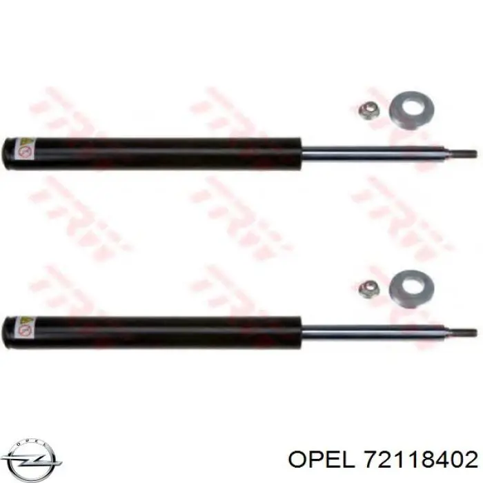 Стойка амортизатора передняя Opel 72118402 ціна, від 34.88 USD
