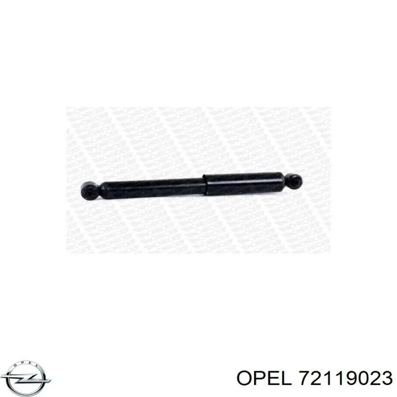 Амортизатор задній Opel 72119023 ціна, від 40.13 USD