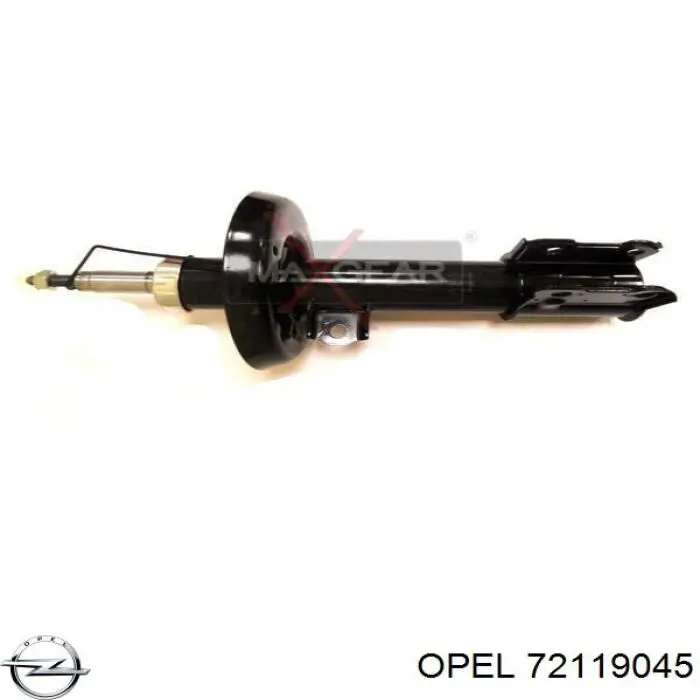 72119045 Opel амортизатор передній, правий