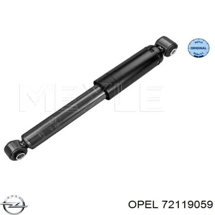 Амортизатор задній Opel 72119059 ціна, від 42.65 USD