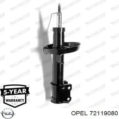 Амортизатор передній, правий Opel 72119080 ціна, від 50.74 USD