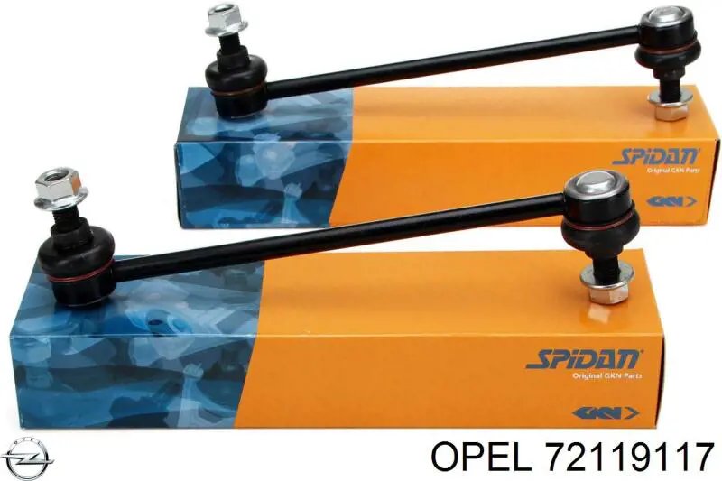Купити 72119117 Opel Амортизатора передній лівий