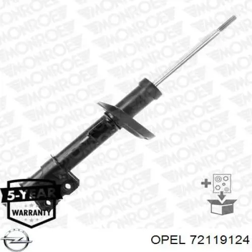 Амортизатор передній, правий Opel 72119124 ціна, від 46.79 USD