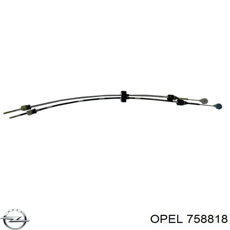 Трос перемикання передач, здвоєний Opel 758818 ціна, від 77.21 USD