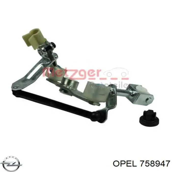 Кронштейн куліси КПП 758947 Opel