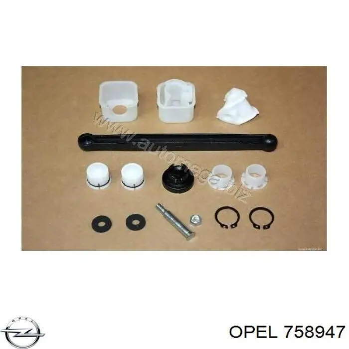 Кронштейн куліси КПП Opel 758947 ціна, від 19.84 USD