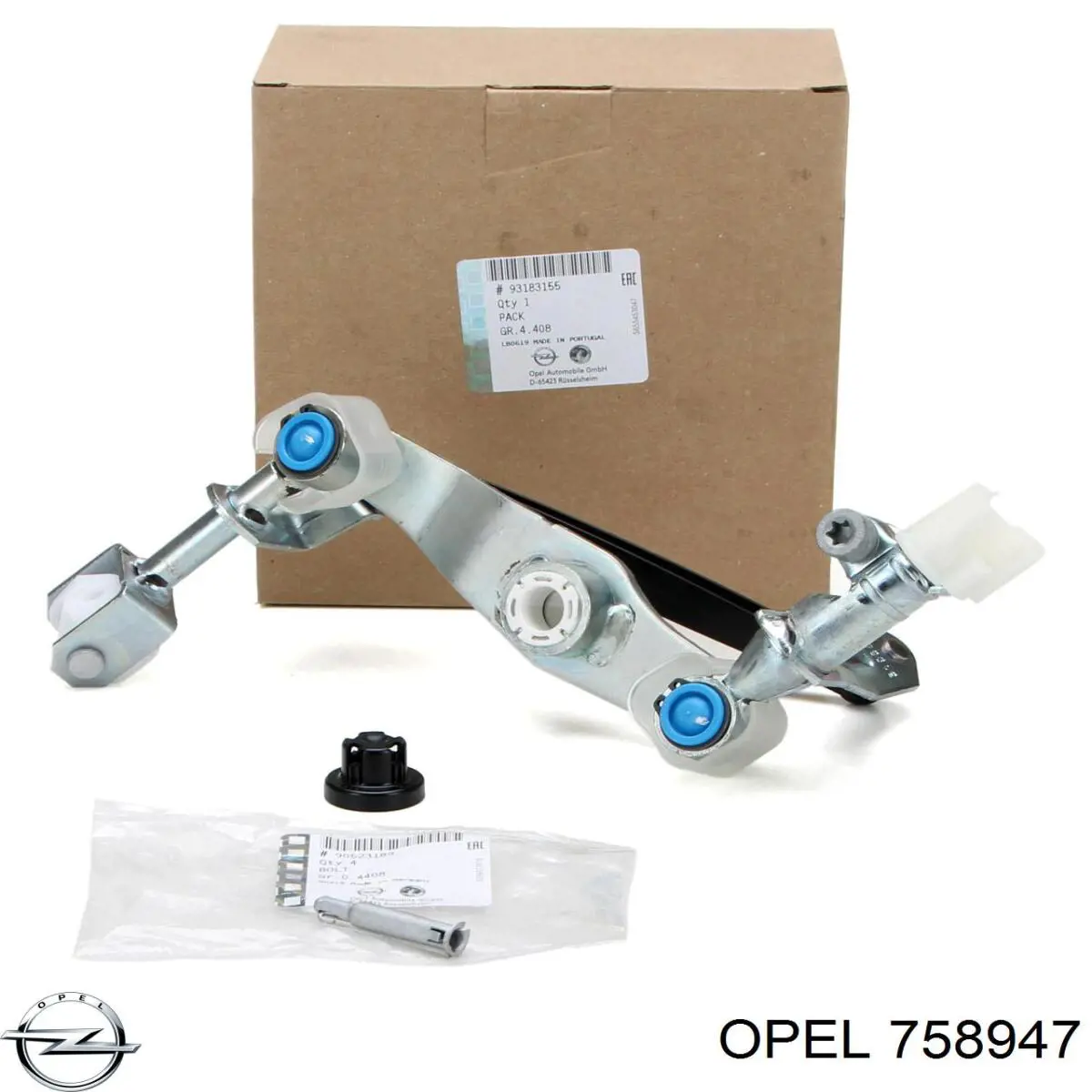 Кронштейн куліси КПП Opel 758947