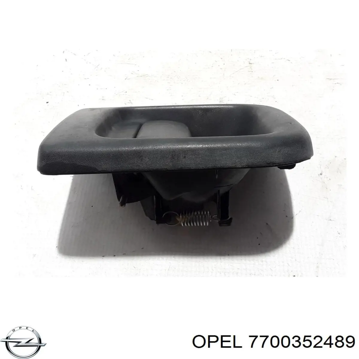 Ручка задніх дверей зовнішня Opel 7700352489