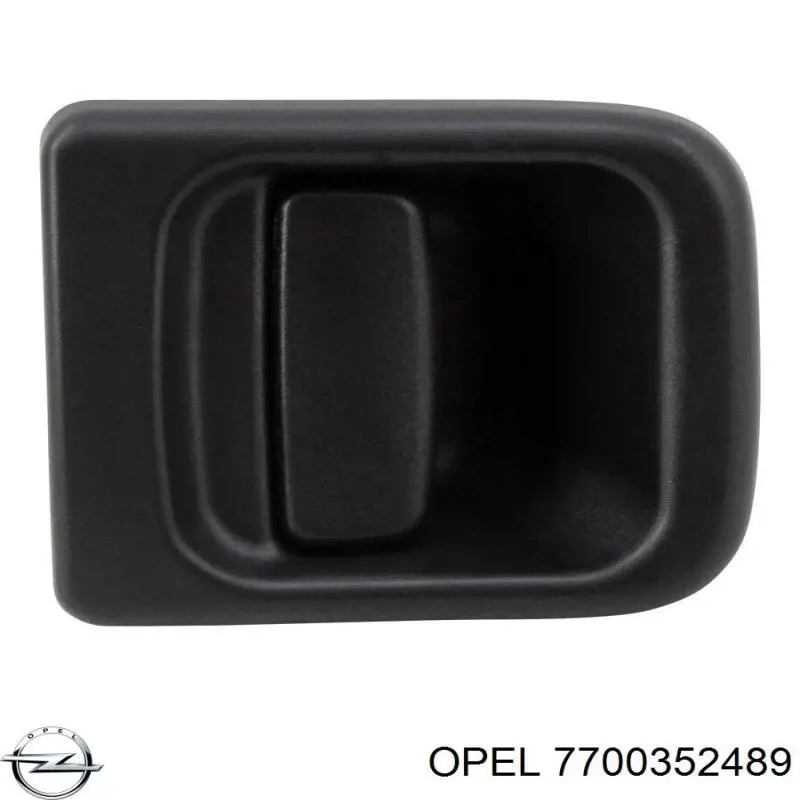 Купити 7700352489 Opel Ручка дверей правих, зовнішня, перед/зад