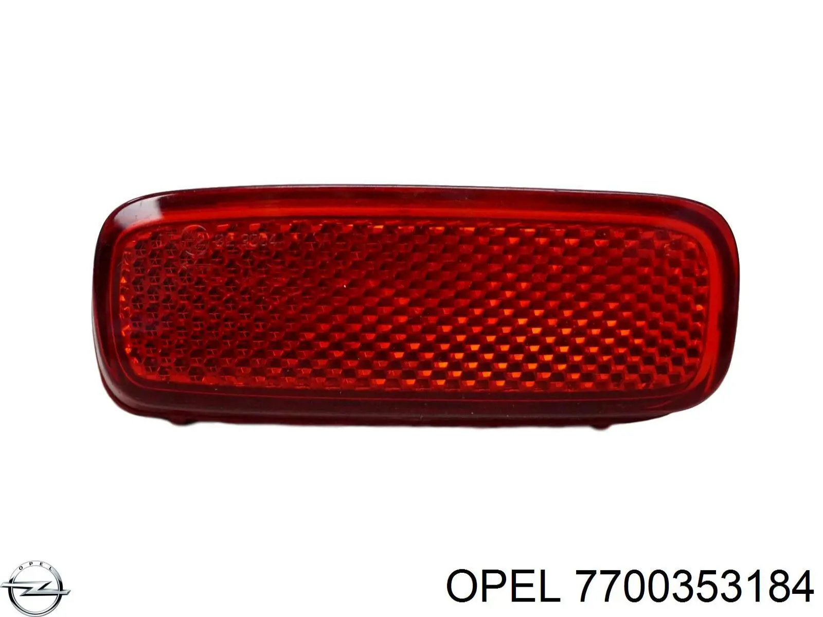 Катафот (відбивач) заднього бампера Opel 7700353184 ціна, від 7.90 USD