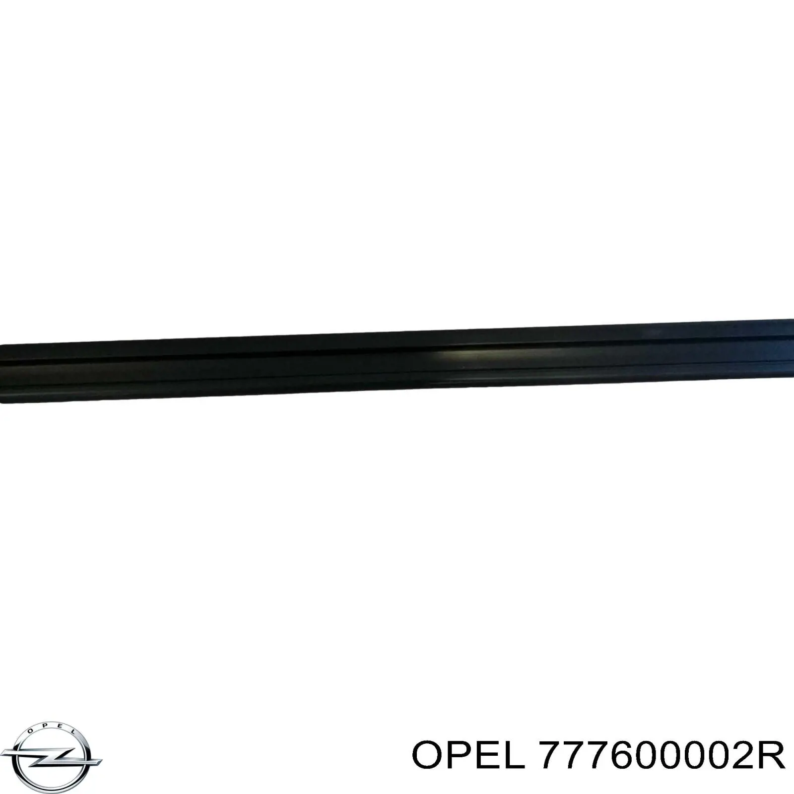Рейка направляюча зсувної двері, центральна права 777600002R Opel