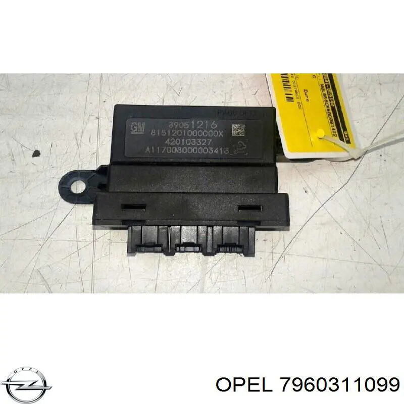  Opel 7960311099 ціна, від 101.58 USD
