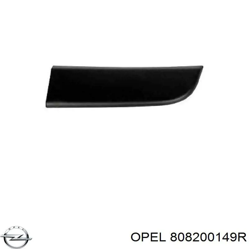 Молдинг передньої правої двері Opel 808200149R ціна, від 18.42 USD