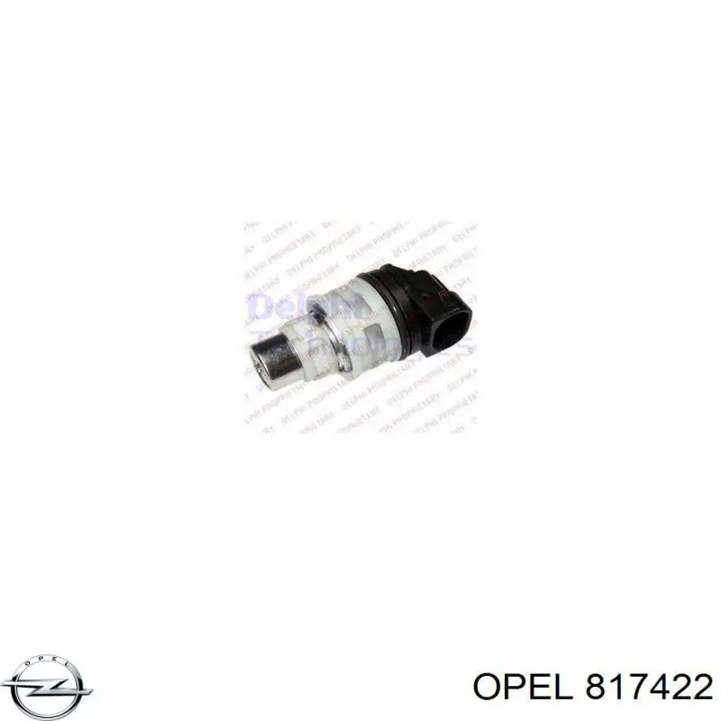 817422 Opel форсунка вприску палива