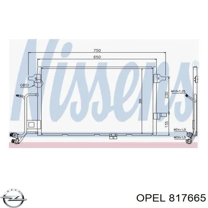  Opel 817665 ціна, від 117.72 USD