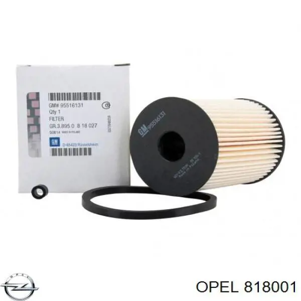 818001 Opel фільтр паливний
