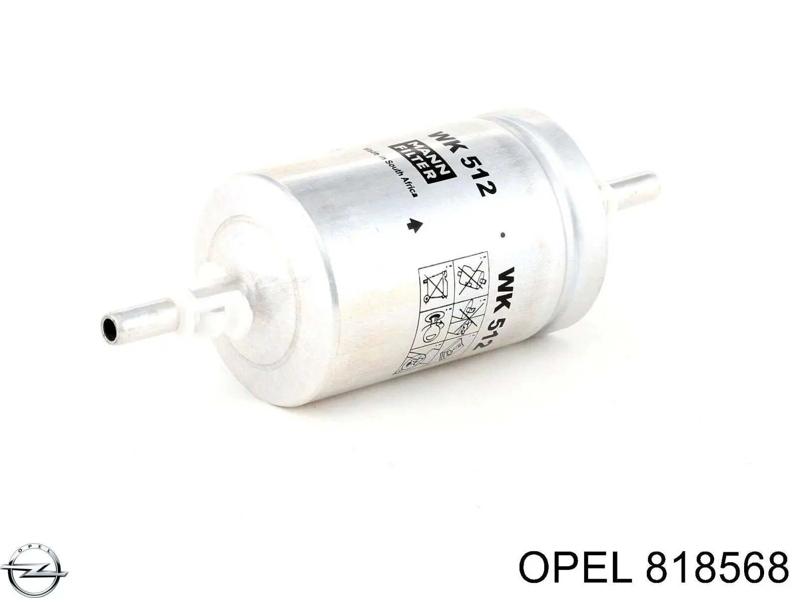 Паливний фільтр 818568 Opel