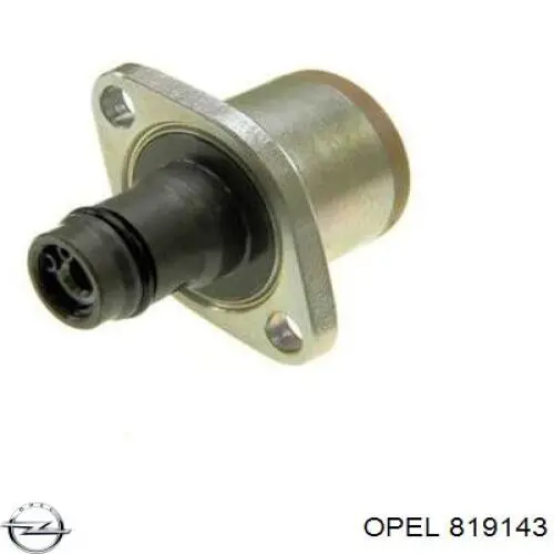 819143 Opel клапан регулювання тиску, редукційний клапан пнвт