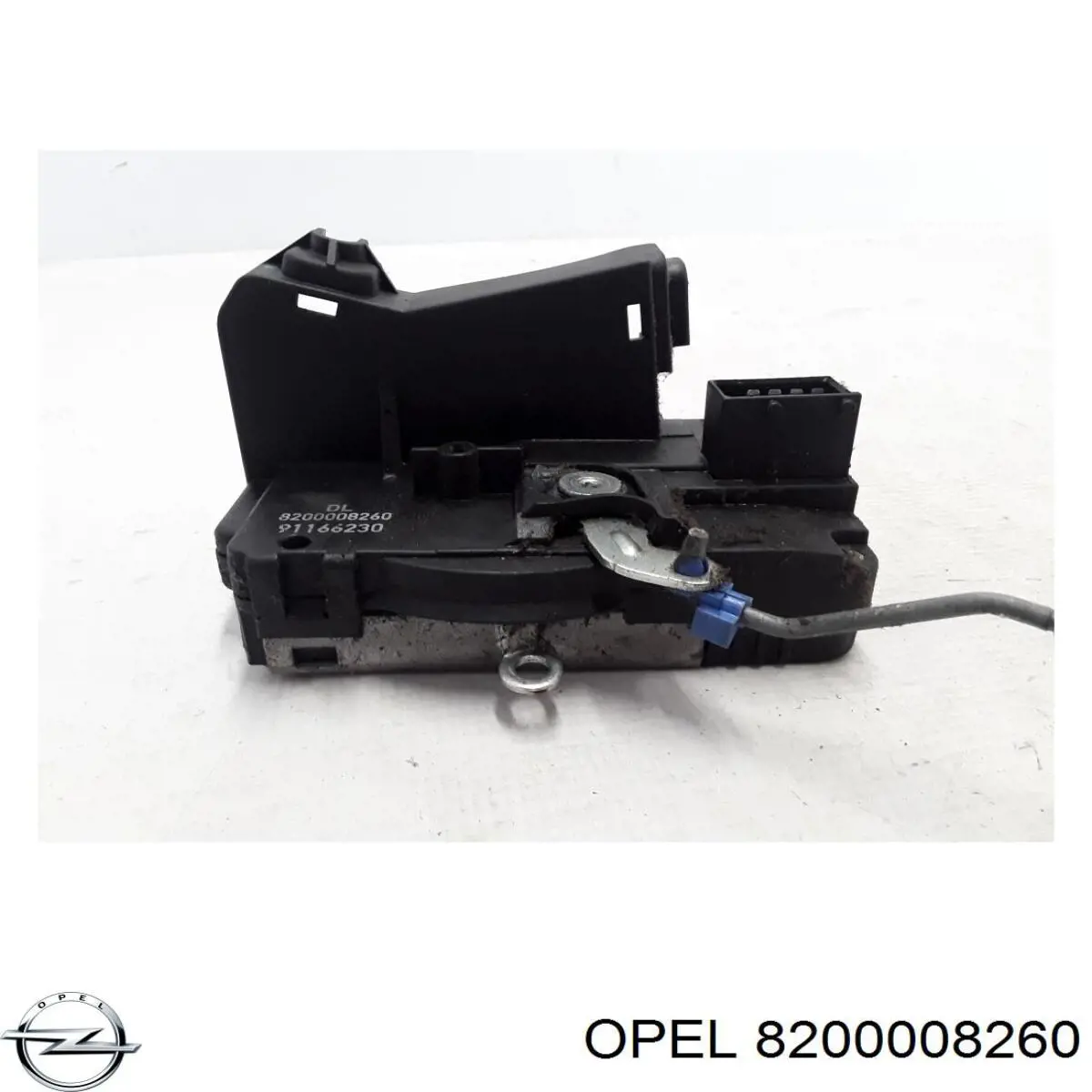 Замок передньої лівої двері 8200008260 Opel