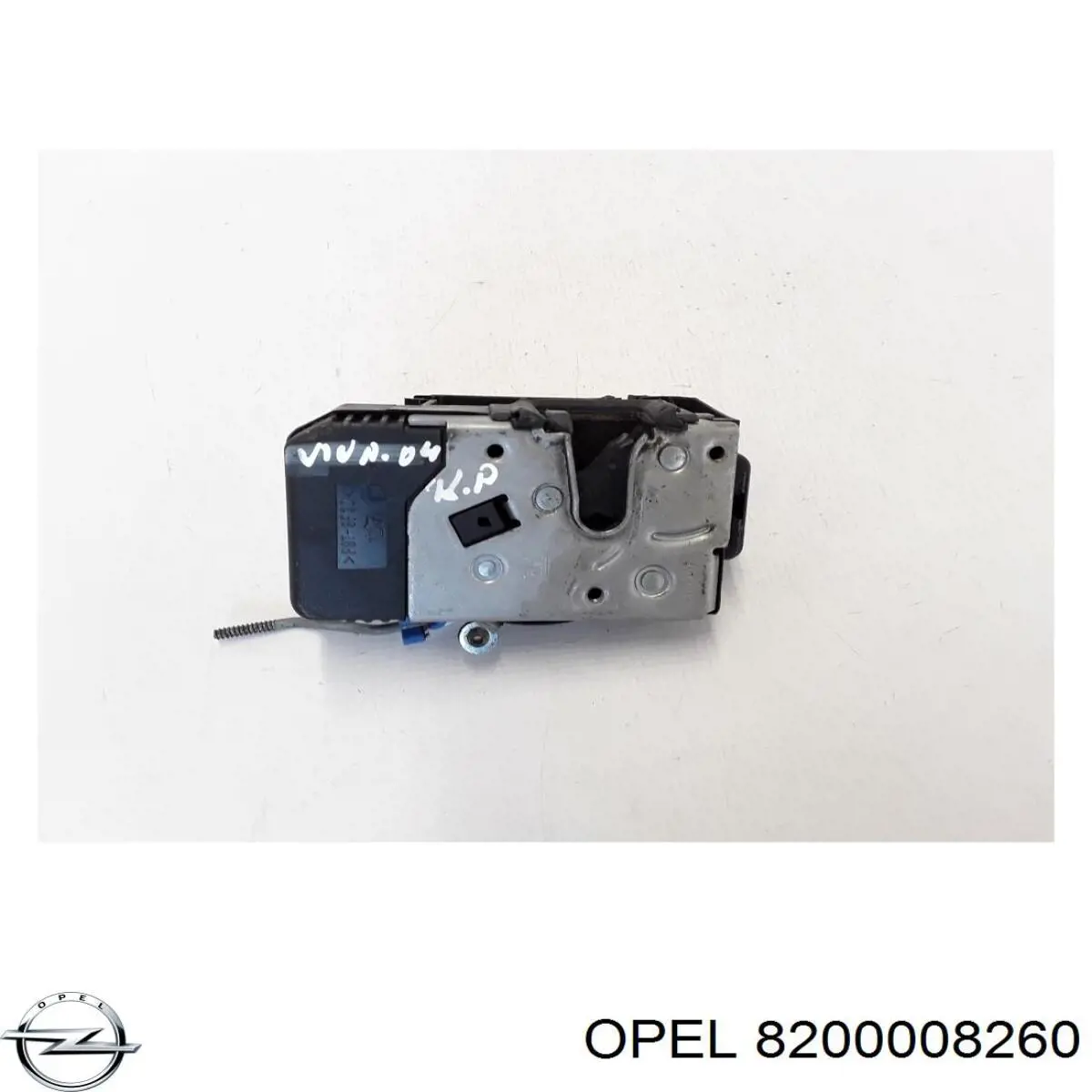 8200008260 Opel Замок водійських дверей