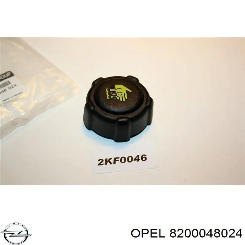 Купити 8200048024 Opel Кришка розширювального бачка