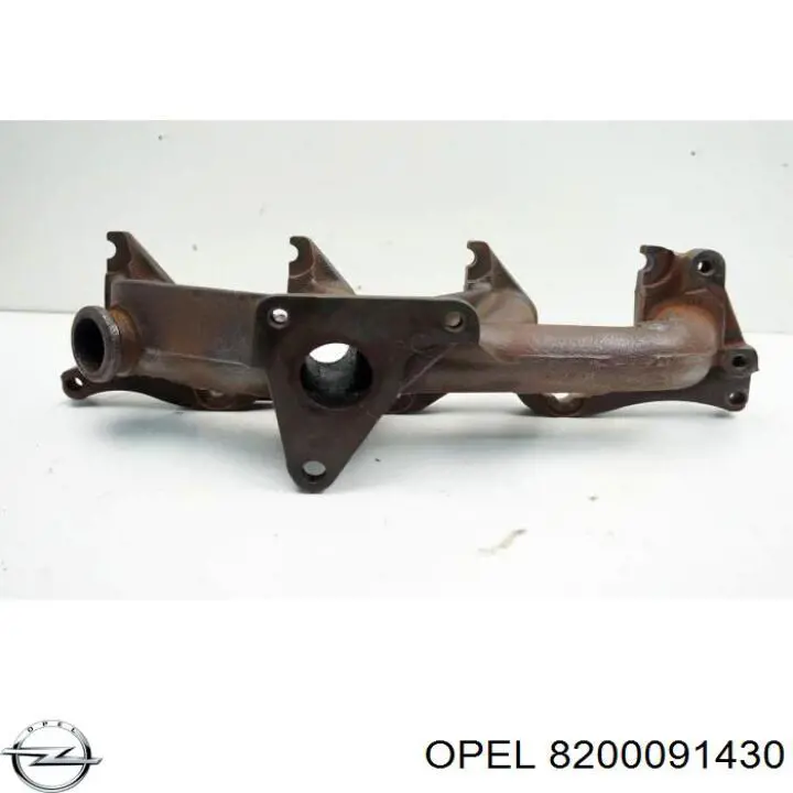 Газопроводи (колектор випускний) Opel 8200091430 ціна, від 12.27 USD