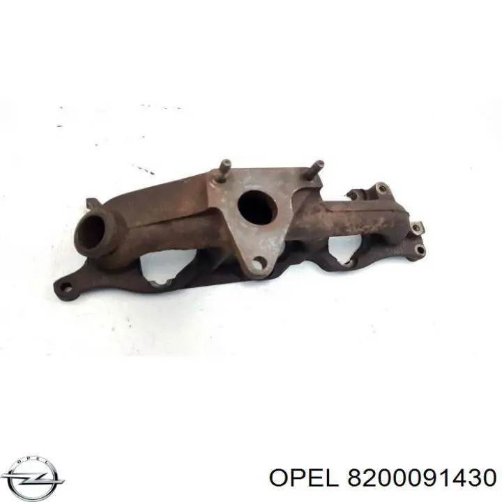 Випускний колектор 8200091430 Opel
