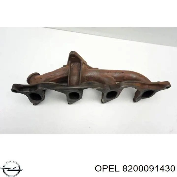 8200091430 Opel Система випуску газів двигуна