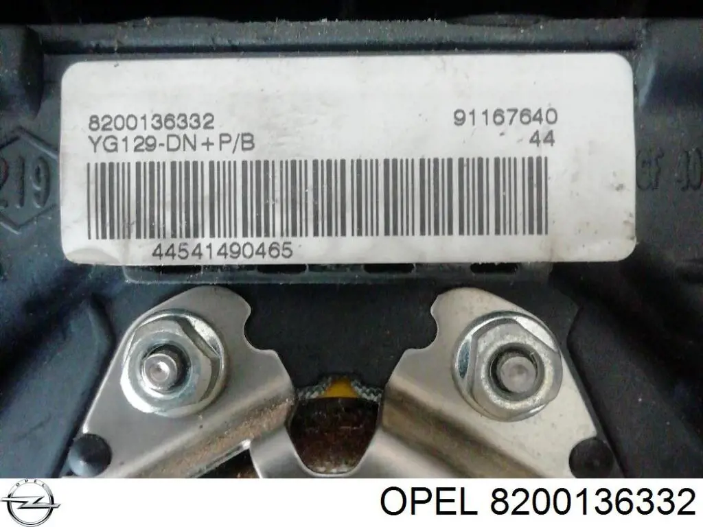 4414441 Opel подушка безпеки, водійська, airbag