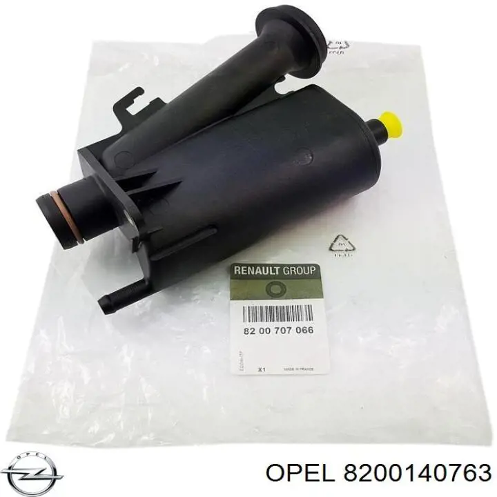 8200140763 Opel Клапан PCV (вентиляції картерних газів)