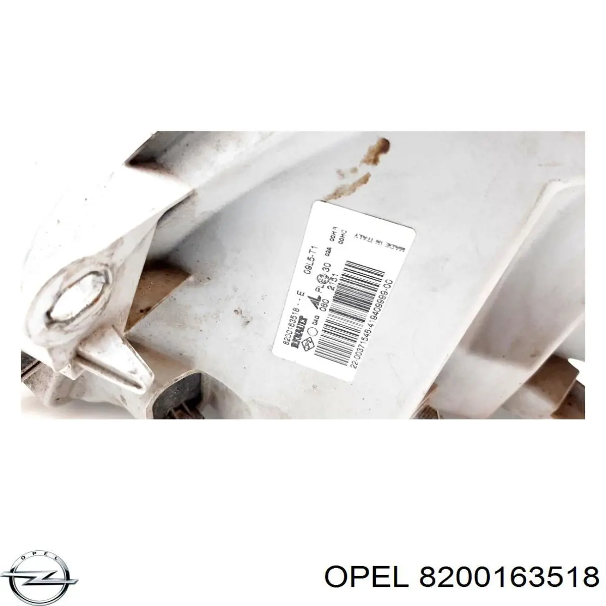 Фара права 8200163518E Renault (RVI)