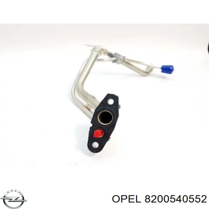 Трубка/шланг подачі масла до турбіни 8200540552 Opel