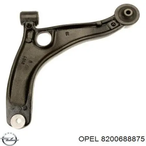 Купити 8200688875 Opel Важіль передньої підвіски нижній, правий