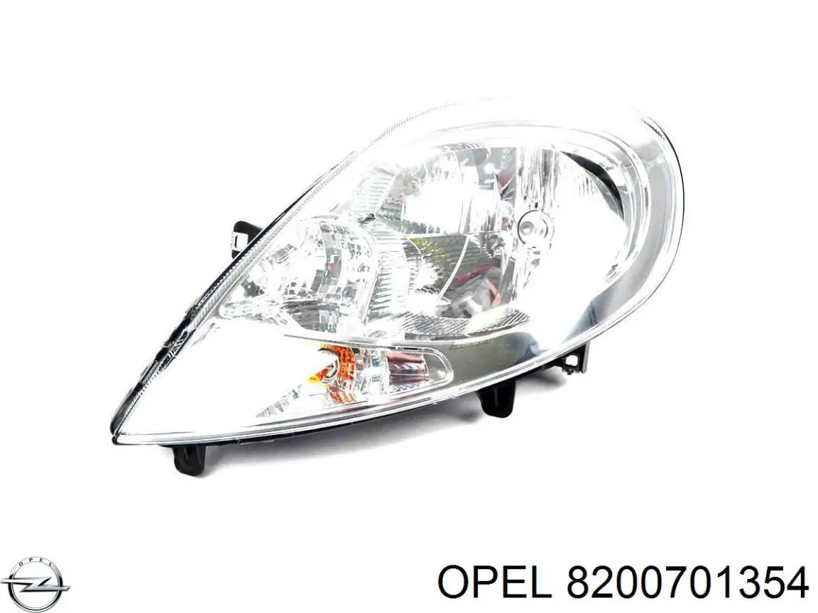 Фара Opel 8200701354