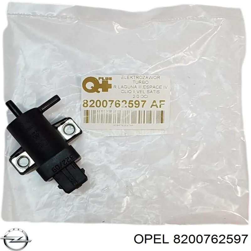 Купити 8200762597 Opel Клапан соленоїд регулювання заслонки EGR