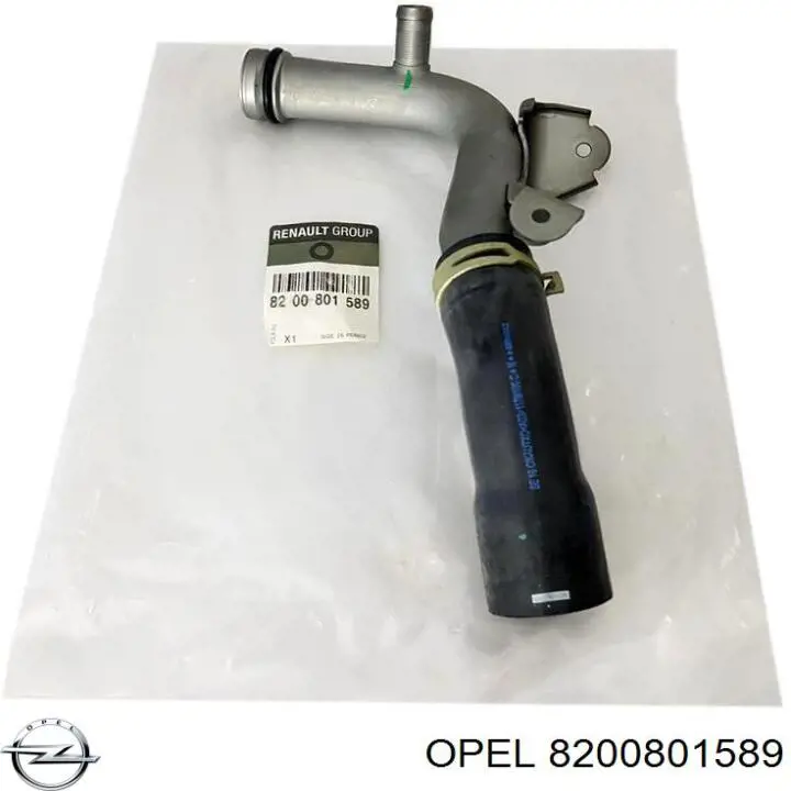 8200801589 Opel шланг/патрубок системи охолодження