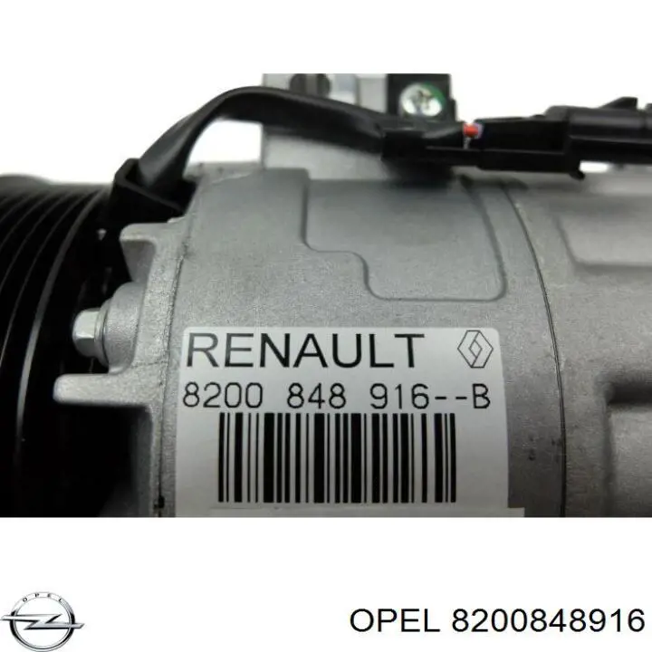 8200848916 Opel компресор кондиціонера
