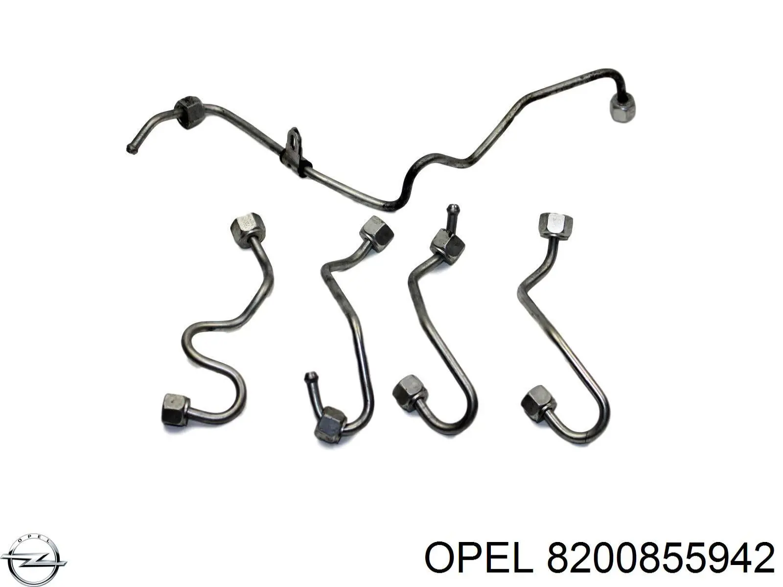 8200855942 Opel Трубка паливна, від ПНВТ до паливної рейки