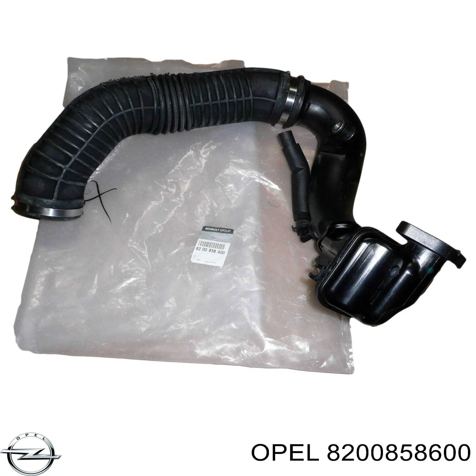 8200858600 Nissan/Infiniti Патрубок повітряний, вхід в турбіну (наддув)