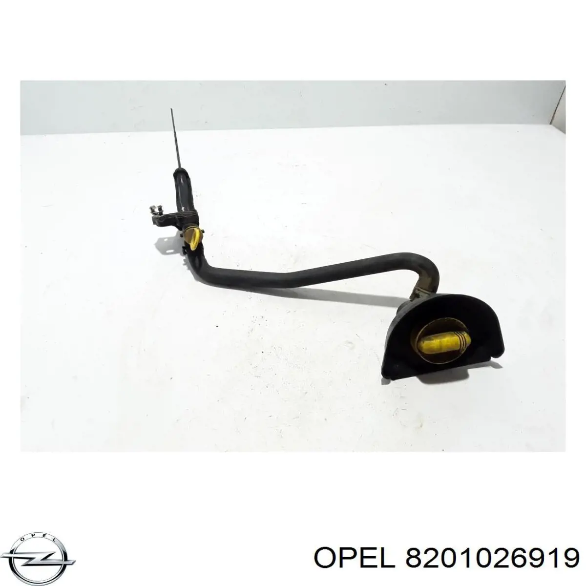 Направляюча щупа-індикатора рівня масла в двигуні Opel Movano B (X62) (Опель Мовано)