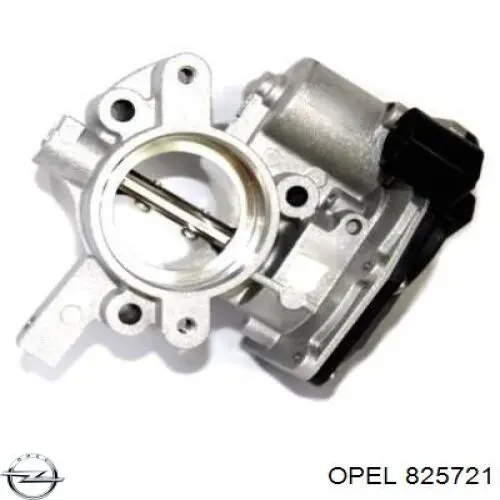825721 Opel Дросільна заслінка в зборі