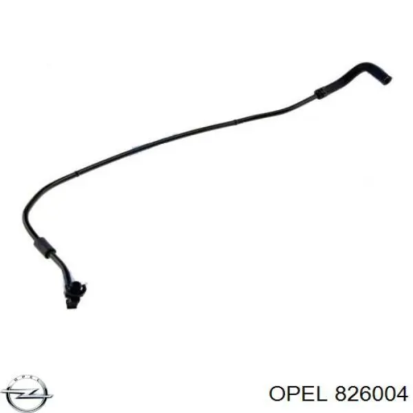 826004 Opel шланг (патрубок обігріву дросельної заслінки)