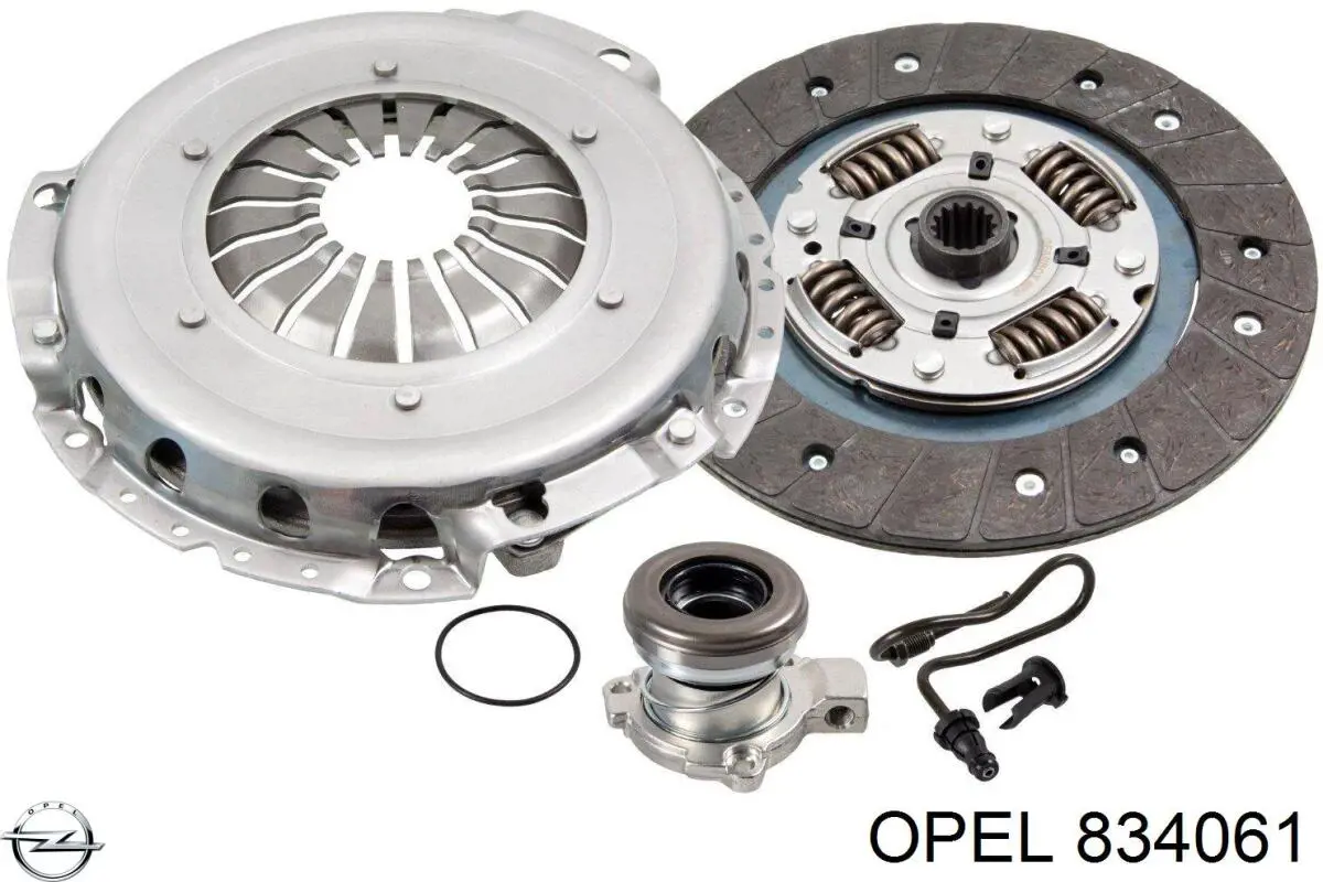 834061 Opel корпус повітряного фільтра