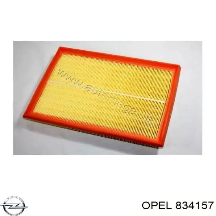 Елемент повітряного фільтра Opel 834157 ціна, від 5.12 USD